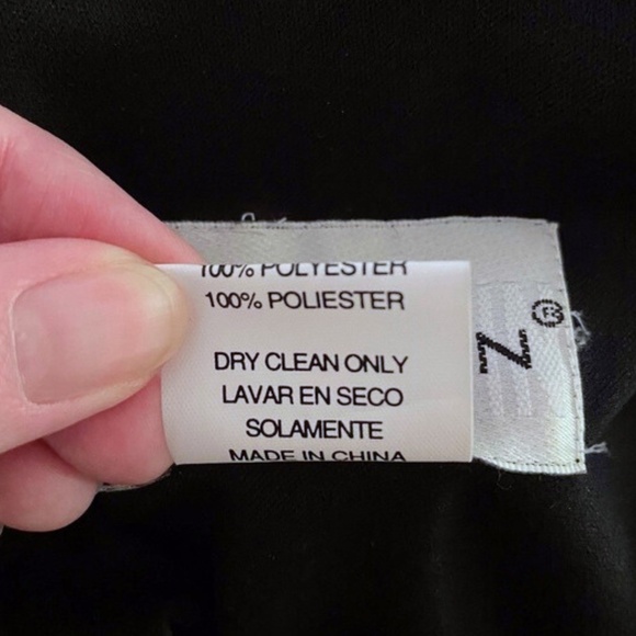 VTG Nina Austin Beaded Black Dress Medium - Picture 13 of 13